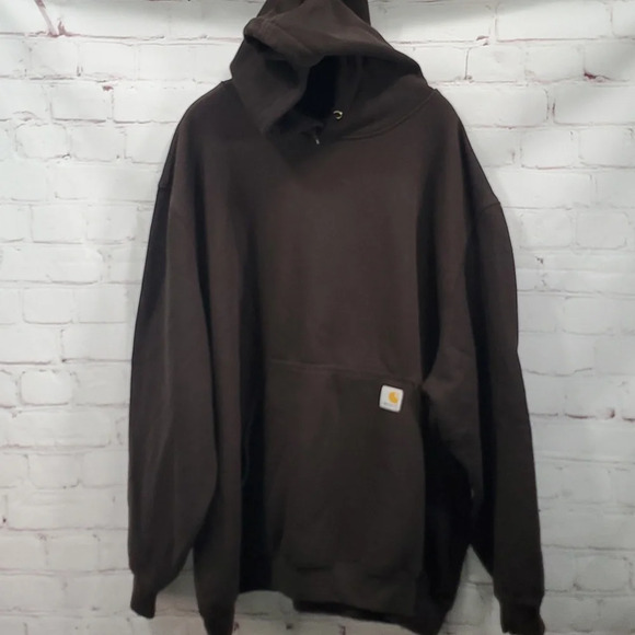 Carhartt Midweight Long-Sleeve Hooded Sweatshirt Men's Size 4XL - Picture 1 of 11